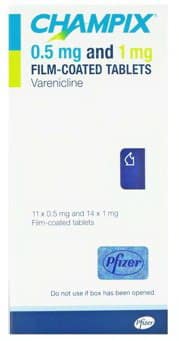 Champix film-coated tablets